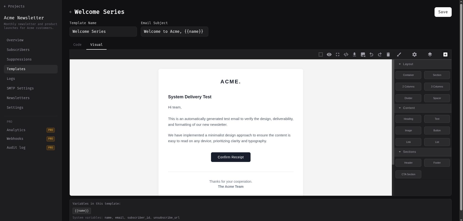 SENDDOCK API preview
